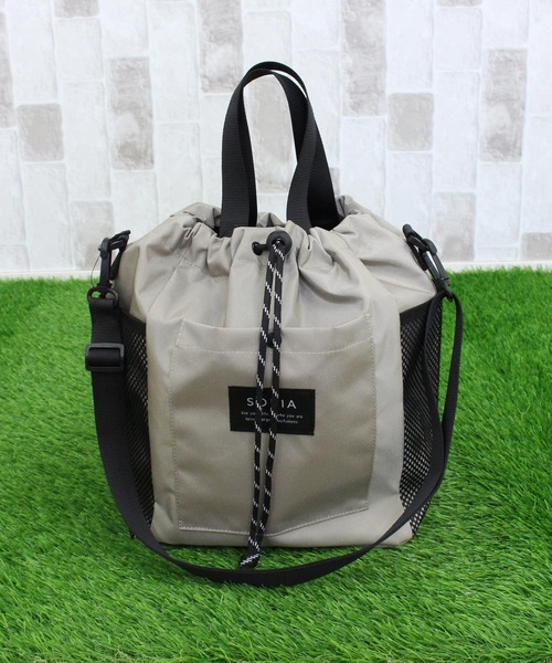 セール】2WAY 巾着タイプ ゴルフラウンドバッグ カートバッグ（ゴルフ