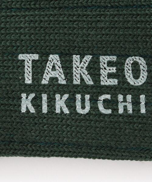 TAKEO KIKUCHI（タケオキクチ）の「◆ラインショートソックス（ソックス/靴下・メンズ・ネイビー/モスグリーン/イエロー系その他・00）」の7枚目の写真