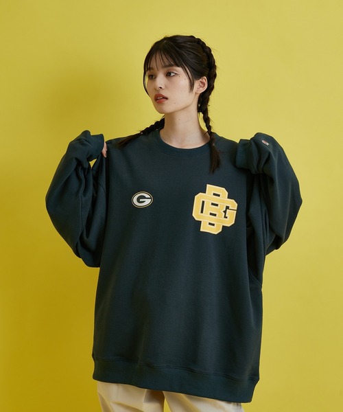 re_k by JUNRED（レクバイジュンレッド）の「re_k by JUNRED / NFLバルーンBIGクルーネックスウェット（スウェット・メンズ・パープル/グレー/モスグリーン/レッド系その他2・S/M/L）」の6枚目の写真