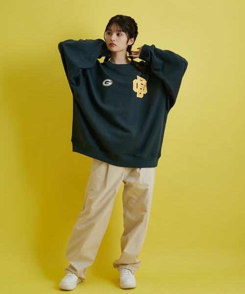 re_k by JUNRED（レクバイジュンレッド）の「re_k by JUNRED / NFLバルーンBIGクルーネックスウェット（スウェット・メンズ・パープル/グレー/モスグリーン/レッド系その他2・S/M/L）」の16枚目の写真