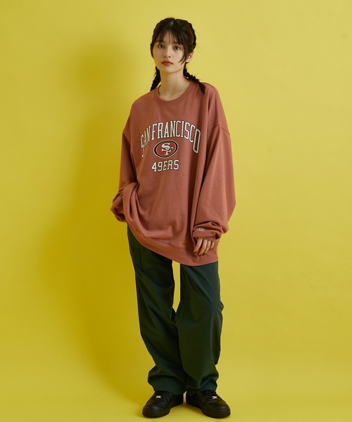 re_k by JUNRED（レクバイジュンレッド）の「re_k by JUNRED / NFLバルーンBIGクルーネックスウェット（スウェット・メンズ・パープル/グレー/モスグリーン/レッド系その他2・S/M/L）」の19枚目の写真