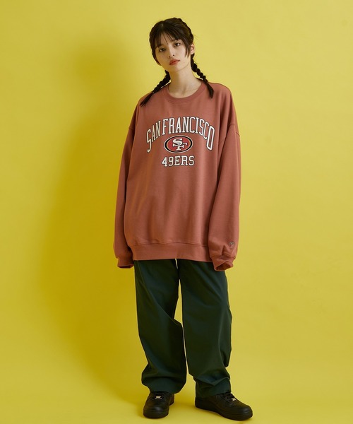 re_k by JUNRED（レクバイジュンレッド）の「re_k by JUNRED / NFLバルーンBIGクルーネックスウェット（スウェット・メンズ・パープル/グレー/モスグリーン/レッド系その他2・S/M/L）」の20枚目の写真