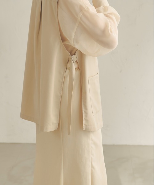 Ambre Neige(アンブルネージュ)の「【ユニセックス】スリットテーラージレ/WEB/EC限定商品(ベスト・レディース・ベージュ/アイボリー・MEDIUM/LARGE)」の21枚目の写真