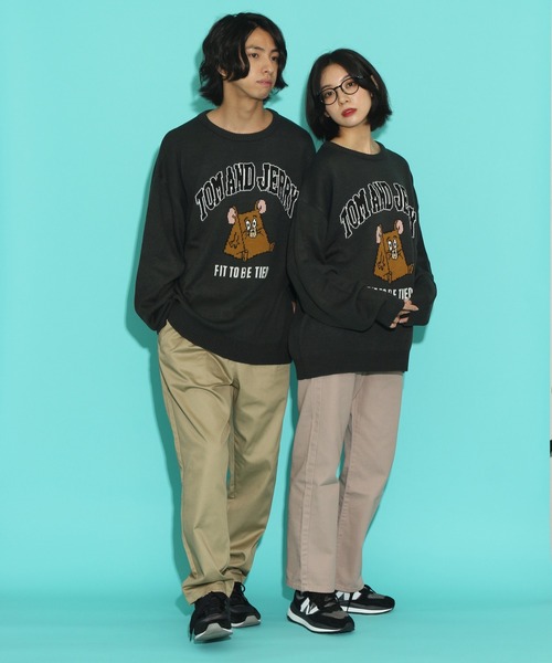 セール】【UNISEX】Wai Kei／イルカVネックニット（ニット