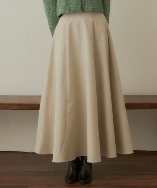 VANNIE U（ヴァニーユー）の「ハイウエストボリュームスカート（スカート・レディース・ブラック/アイボリー/ベージュ・FREE）」の12枚目の写真