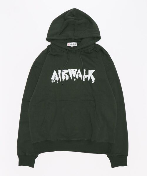 AIRWALK(エアウォーク)の「【AIRWALK】エアウォーク プルオーバーパーカー ラバープリント付き AWM23303(パーカー・メンズ・ブラック/ダークグリーン/ホワイト/レッド・X-LARGE/LARGE/MEDIUM)」の9枚目の写真