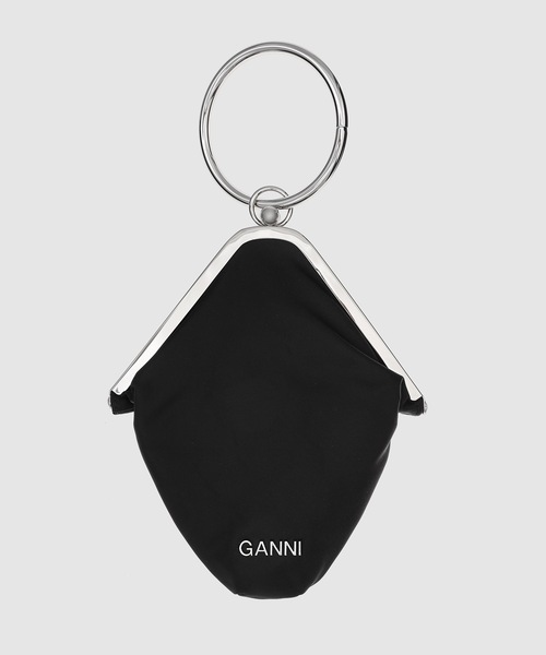 GANNI(ガニー)の「Diamond Bangle Clutch(ハンドバッグ・レディース・ブラック・ONE SIZE)」の1枚目の写真