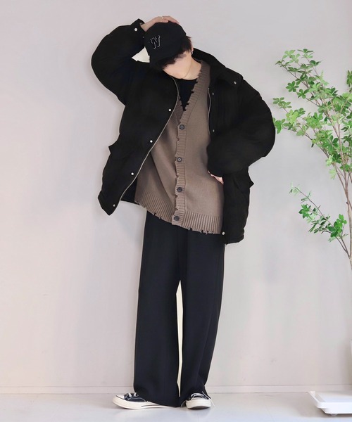 WONDER WONDER（ワンダーワンダー）の「「W」サガラ刺繍ロゴCAP/ ワロタwキャップ（キャップ・メンズ・ブラウン系その他/ネイビー/ブラック・FREE）」の15枚目の写真