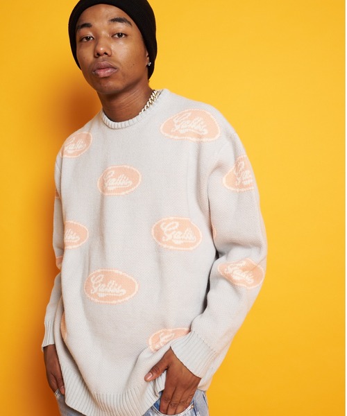 GALLIS ADDICTION（ガリスアディクション）の「GA JACQUARD KNIT CREW 
