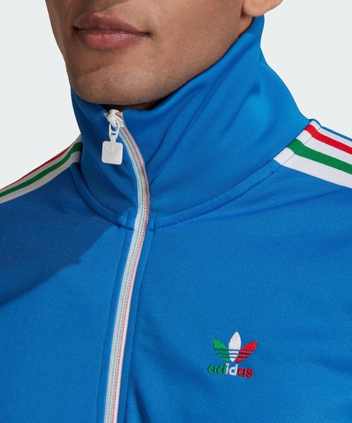 adidas（アディダス）の「ベッケンバウアー トラックジャケット / アディダスオリジナルス adidas Originals（ジャージ・メンズ・ロイヤルブルー/イエロー/ブラック/レッド・LARGE/MEDIUM/SMALL/XX-LARGE/3XL/X-LARGE/X-SMALL）」の5枚目の写真