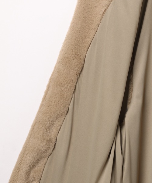 GLOBAL WORK(グローバルワーク)の「ファーベスト/AND YUA ANY/176307(ベスト・キッズ・アイボリー/ベージュ・FREE)」の18枚目の写真