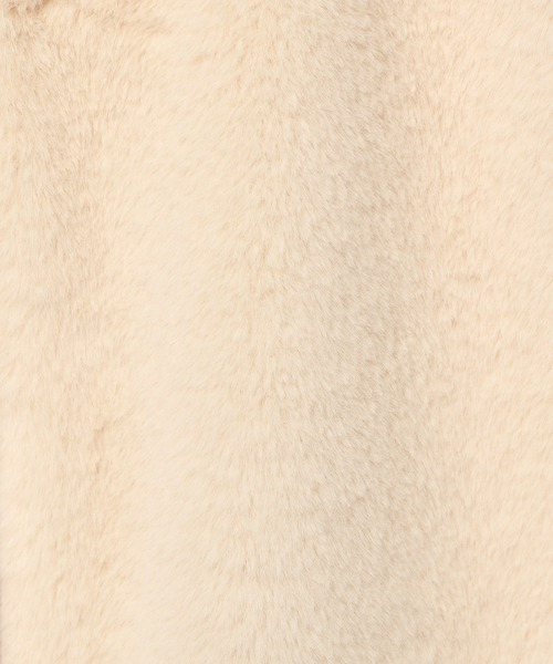 GLOBAL WORK(グローバルワーク)の「ファーベスト/AND YUA ANY/176307(ベスト・キッズ・アイボリー/ベージュ・FREE)」の20枚目の写真