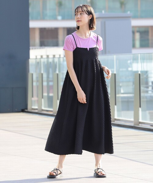 Ray BEAMS(レイビームス)の「Ray BEAMS / シアー ベロア ストレッチ Tシャツ(Tシャツ/カットソー・レディース・オフホワイト/ライトブルー/ピンク・ONE SIZE)」の11枚目の写真