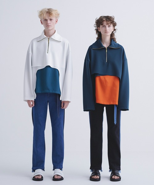 CULLNI（クルニ）の「23-SS-002 / Bi Color Straight Denim（デニム