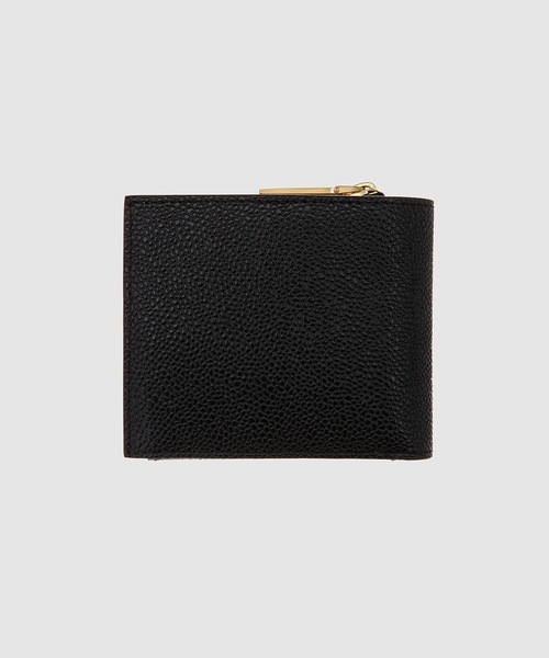THOM BROWNE ブラックレザー長財布 楽天市場】トムブラウン 財布 長財布 ブランド ブラック 黒