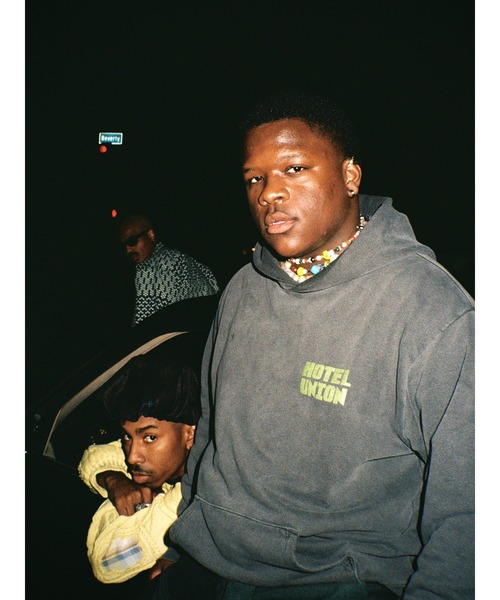 UNION(UNION TOKYO)(ユニオン)の「UNION TANGIER HOOD ユニオン パーカー スウェット フ―ディー(パーカー・メンズ・オリーブ/ブラック・SMALL/MEDIUM/LARGE/X-LARGE)」の20枚目の写真