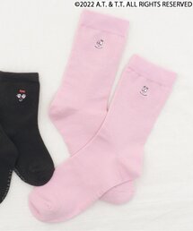 apres les cours | バーバパパワンポイントソックス(おとな)(ソックス/靴下)