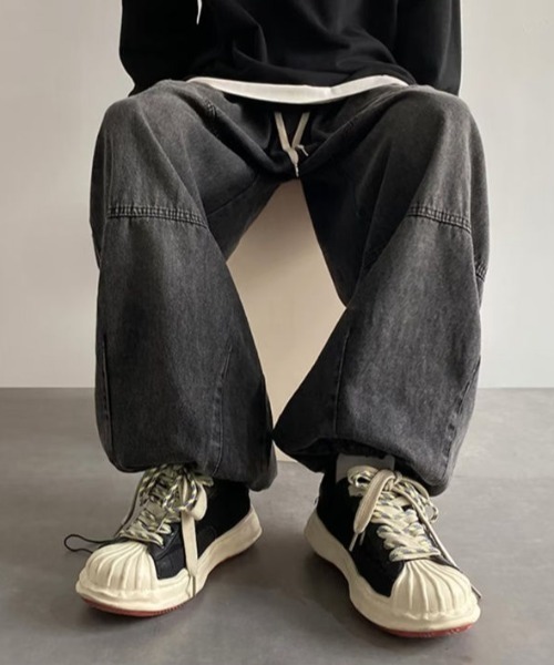 MGV(エムジーヴィー)の「2wayデニムカーゴパンツ(デニムパンツ・メンズ・ブルー/ブラック・MEDIUM/LARGE/X-LARGE)」の3枚目の写真