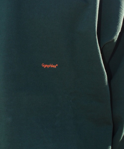 GYMPHLEX（ジムフレックス）の「GYMPHLEX/ジムフレックス　クルーネックロングスリーブTEE　CREWNECK LONGSLEEVE TEE GY-C0102 HWJ（Tシャツ/カットソー・メンズ・チャコールグレー/グリーン/ネイビー/オフホワイト・M/L）」の19枚目の写真