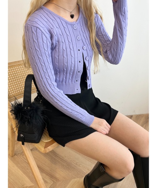 PHILLY（フィリー）の「コンパクトリブショートパンツ（その他パンツ・レディース・パープル/グレー/ブラック・FREE）」の9枚目の写真