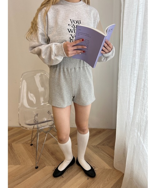 PHILLY（フィリー）の「コンパクトリブショートパンツ（その他パンツ・レディース・パープル/グレー/ブラック・FREE）」の21枚目の写真