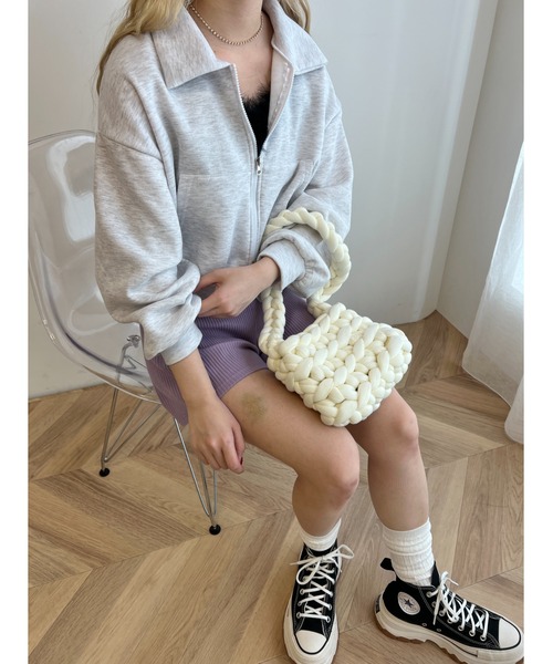 PHILLY（フィリー）の「コンパクトリブショートパンツ（その他パンツ・レディース・パープル/グレー/ブラック・FREE）」の22枚目の写真