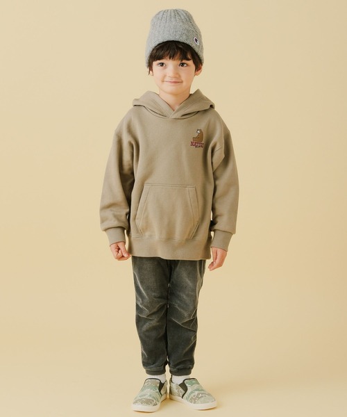 BAYFLOW(ベイフロー)の「【LOOSEMAN×BAYFLOW】パーカー(KIDS)(パーカー・キッズ・ホワイト/グリーン/ベージュ・120cm/130cm/140cm/110cm)」の9枚目の写真