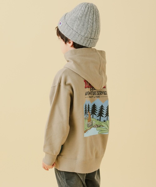 BAYFLOW(ベイフロー)の「【LOOSEMAN×BAYFLOW】パーカー(KIDS)(パーカー・キッズ・ホワイト/グリーン/ベージュ・120cm/130cm/140cm/110cm)」の12枚目の写真