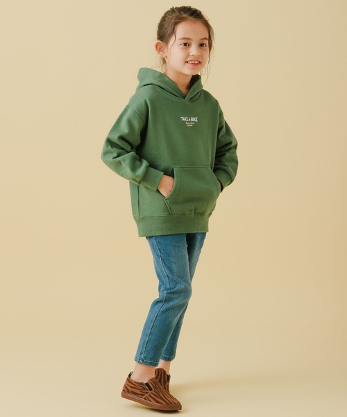 BAYFLOW(ベイフロー)の「【LOOSEMAN×BAYFLOW】パーカー(KIDS)(パーカー・キッズ・ホワイト/グリーン/ベージュ・120cm/130cm/140cm/110cm)」の14枚目の写真