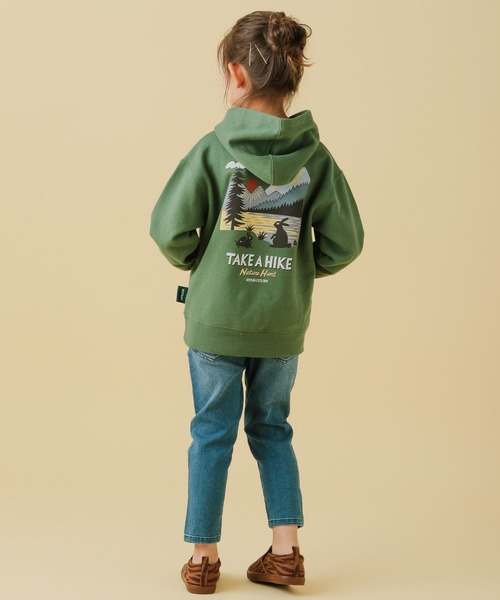 BAYFLOW(ベイフロー)の「【LOOSEMAN×BAYFLOW】パーカー(KIDS)(パーカー・キッズ・ホワイト/グリーン/ベージュ・120cm/130cm/140cm/110cm)」の16枚目の写真