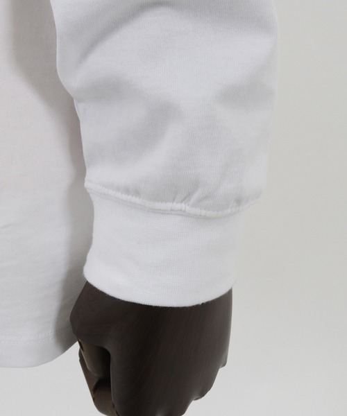 qwerty（クワーティ）の「mlt4173-SEQUINE MBROIDERY LS -SHIRTS Tシャツ（Tシャツ/カットソー・メンズ・ホワイト/イエロー/ブラック・M/L/XL）」の12枚目の写真