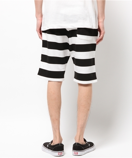 WEGO（ウィゴー）の「WEGO/スウェットイージーショーツ（その他パンツ・メンズ・杢グレー/ブラック系その他/トリコロール/ホワイト/その他1/ネイビー/ブルー系その他/ホワイト系その他・MEDIUM/LARGE/X-LARGE）」の22枚目の写真