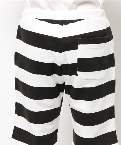 WEGO（ウィゴー）の「WEGO/スウェットイージーショーツ（その他パンツ・メンズ・杢グレー/ブラック系その他/トリコロール/ホワイト/その他1/ネイビー/ブルー系その他/ホワイト系その他・MEDIUM/LARGE/X-LARGE）」の17枚目の写真