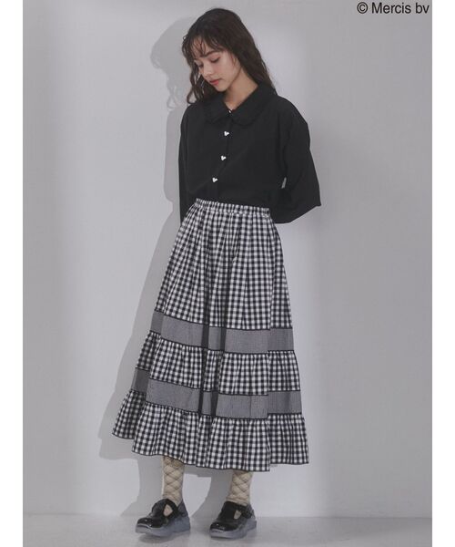 merry jenny（メリージェニー）の「うさぎたちのブラウス（シャツ/ブラウス・レディース・オフホワイト/ブラック・FREE）」の18枚目の写真