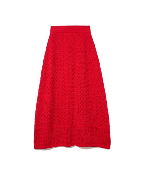 AMERICAN RAG CIE（アメリカンラグシー）の「ニットマキシスカート（スカート・レディース・レッド/グレー・FREE）」の15枚目の写真