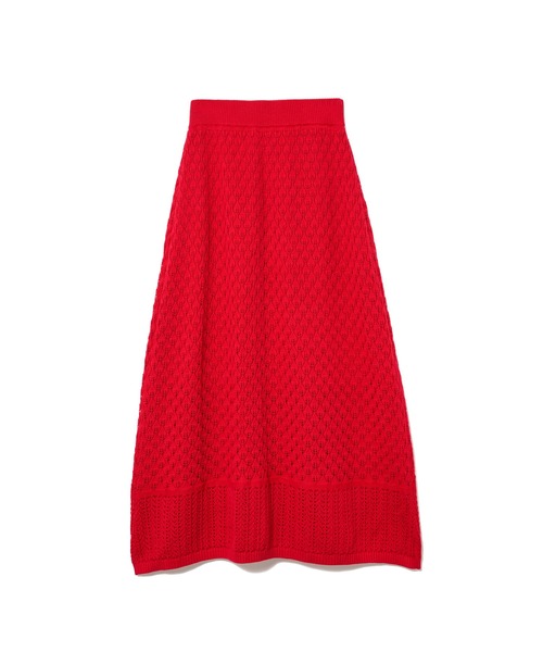 AMERICAN RAG CIE（アメリカンラグシー）の「ニットマキシスカート（スカート・レディース・レッド/グレー・FREE）」の16枚目の写真