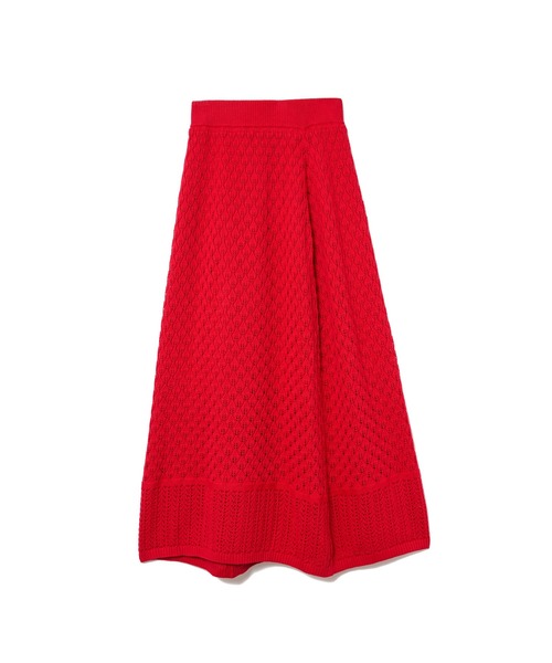 AMERICAN RAG CIE（アメリカンラグシー）の「ニットマキシスカート（スカート・レディース・レッド/グレー・FREE）」の17枚目の写真