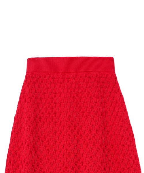 AMERICAN RAG CIE（アメリカンラグシー）の「ニットマキシスカート（スカート・レディース・レッド/グレー・FREE）」の18枚目の写真