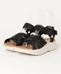 Clarks | DashLite Cross / ダッシュライトクロス (ブラック)(サンダル)