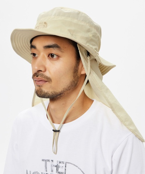 THE NORTH FACE(ザノースフェイス)の「THE NORTH FACE/ザ・ノース・フェイス ハット SUNSHIELD HAT 紫外線対策 NN02307(ハット・メンズ・ブラック/ベージュ/アイボリー・M/L)」の21枚目の写真