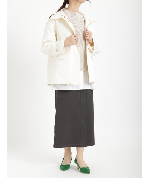 Te chichi（テチチ）の「ロングカーゴスカート（スカート・レディース・オフホワイト/カーキ/チャコール・ﾌﾘ-）」の7枚目の写真
