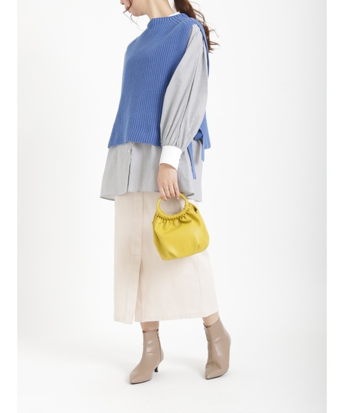 Te chichi（テチチ）の「ロングカーゴスカート（スカート・レディース・オフホワイト/カーキ/チャコール・ﾌﾘ-）」の15枚目の写真