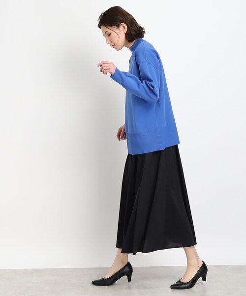 DRESKIP(ドレスキップ)の「◆【一枚で着映え】コットンナイロンフレアースカート(スカート・レディース・グリーン/ピンク系/サンドベージュ/ブラック・02/04/03)」の14枚目の写真