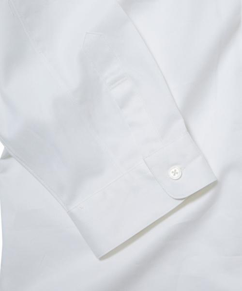 MONKEY TIME(モンキータイム)の「<monkey time> ∴ 100/2 ロングシャツ クォータースリーブ ◆(シャツ/ブラウス・メンズ・ホワイト・MEDIUM/LARGE/SMALL)」の8枚目の写真