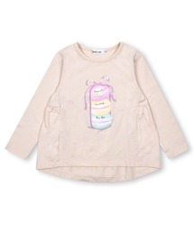 Noeil aime BeBe | Noeil aime BeBe/後ろ ギャザー マカロン 天竺 Tシャツ (80~130cm)(Tシャツ/カットソー)