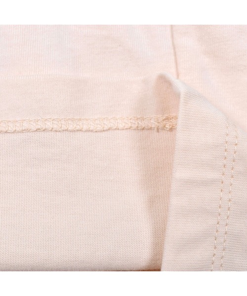 Noeil aime BeBe(ノイユエイムベベ)の「Noeil aime BeBe/後ろ ギャザー マカロン 天竺 Tシャツ (80~130cm)(Tシャツ/カットソー・キッズ・ベージュ/パープル・110/80/90/130/120/100)」の7枚目の写真