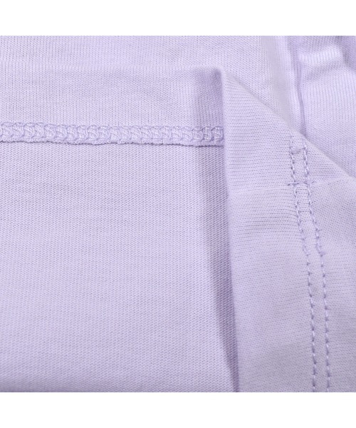 Noeil aime BeBe(ノイユエイムベベ)の「Noeil aime BeBe/後ろ ギャザー マカロン 天竺 Tシャツ (80~130cm)(Tシャツ/カットソー・キッズ・ベージュ/パープル・110/80/90/130/120/100)」の8枚目の写真