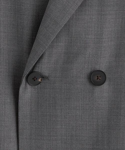 LOEFF（ロエフ）の「＜LOEFF＞ W トロピカル クロップド ジャケット（テーラードジャケット・レディース・ブラック/グレー・0/1）」の7枚目の写真