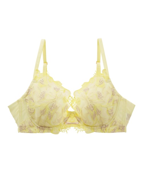 mignon la vie a duex(ミニヨン ラヴィアドゥ)の「【Shell&Tulip/シェル&チューリップ】ブラジャー 単品(ブラジャー・レディース・ライトブラウン/ネイビー/イエロー・B70/B75/B80/C65/C70/C75/C80/D65/D70/D75/D80/E65/E70/E75/F65/F70/F75)」の20枚目の写真