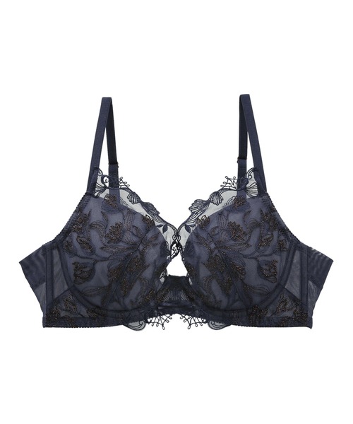 mignon la vie a duex(ミニヨン ラヴィアドゥ)の「【Shell&Tulip/シェル&チューリップ】ブラジャー 単品(ブラジャー・レディース・ライトブラウン/ネイビー/イエロー・B70/B75/B80/C65/C70/C75/C80/D65/D70/D75/D80/E65/E70/E75/F65/F70/F75)」の22枚目の写真